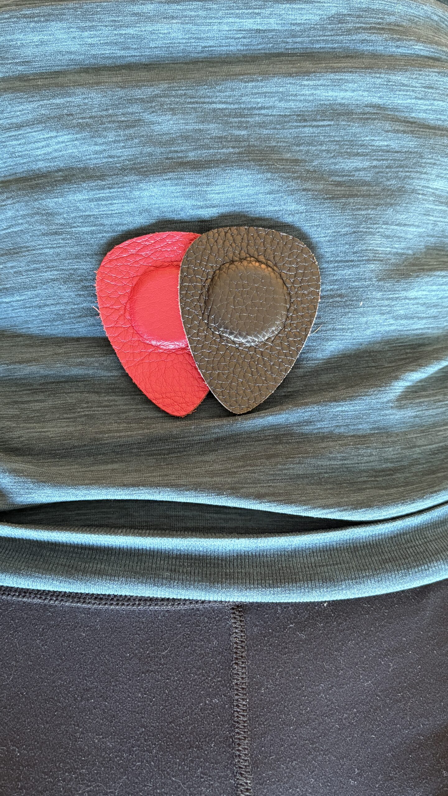 Magnets on stomach